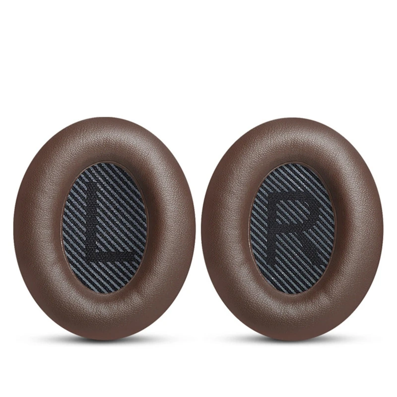 1 زوج سماعات الأذن وسادة بطانة للأذن غطاء للأذن بروتين جلد الأذن يفشل ل Bose QuietComfort 45 QC45/QC35 سماعة