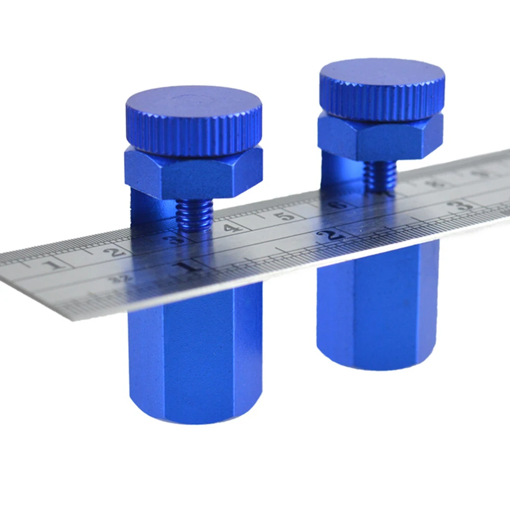Right Angle Clamp for Circular Saw Base Guide Aluminum Alloy Lightweight Rust Resistant Woodworking Measuring Tool