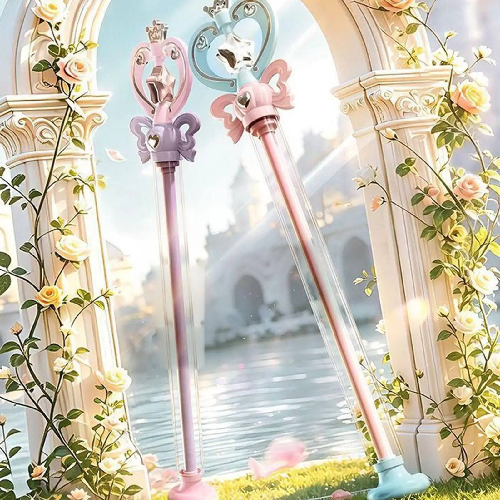 Water Soaker Pull-Out Spray Water Soaker Fairy Wand Design For Kids For Bathing Swimming Pool Outdoor Beach Party Kids Backyard