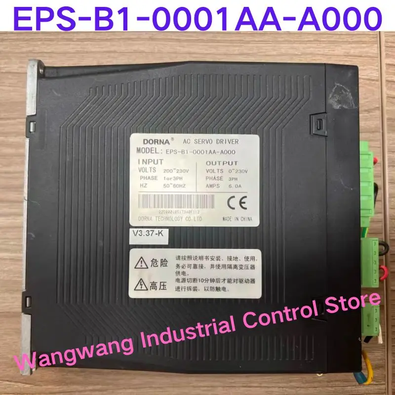 Second-hand test OK , Servo Drive EPS-B1-01D5AA-1000 EPS-B1-0003AA-A000 EPS-B1-0001AA-A000 EPS-B1-0001AA-A000 EPS-B1-0D75A-A000
