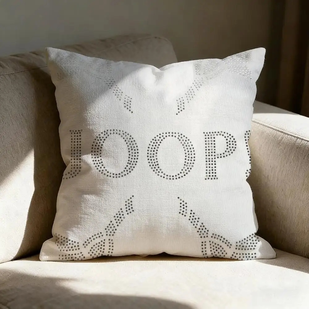 Maßgeschneiderte J-JoopS coole Kissenbezüge aus Leinen für Couch, Wohnzimmer, Bank, Terrasse, Boden, Leinen-Heimdekoration – Detail 13