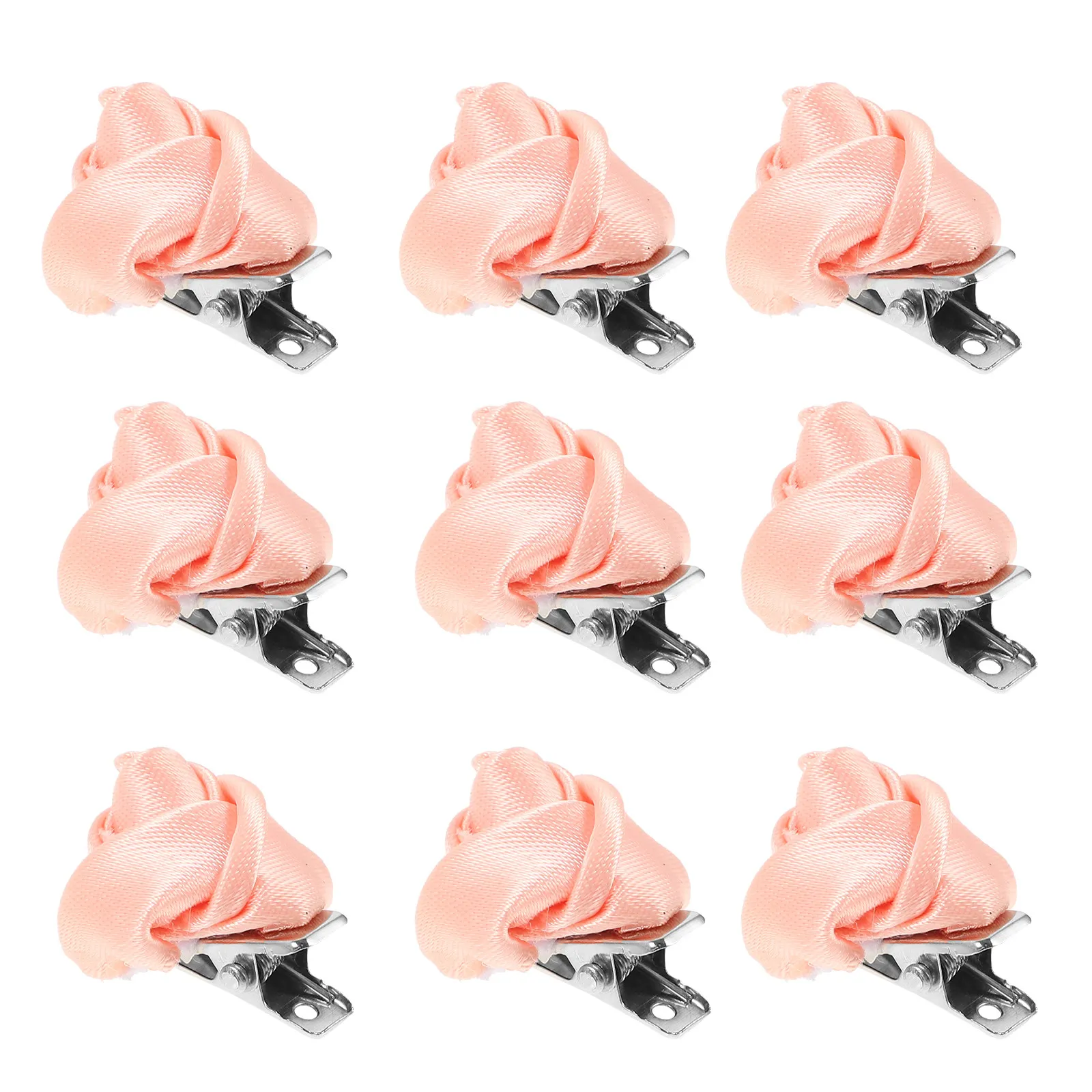 

10 шт. заколок для волос в форме розы, женские аксессуары для волос, милые маленькие заколки для свадеб, дней рождения, женские заколки-шпильки