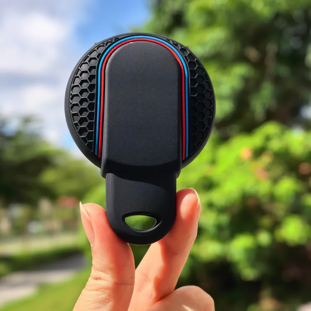 New Silicone Key Fob Cover Key Protection Case for BMW MINI COOPER S ONE JCW F54 F55 F56 F57 F60 CLUBMAN COUNTRYMAN Accessories view 3