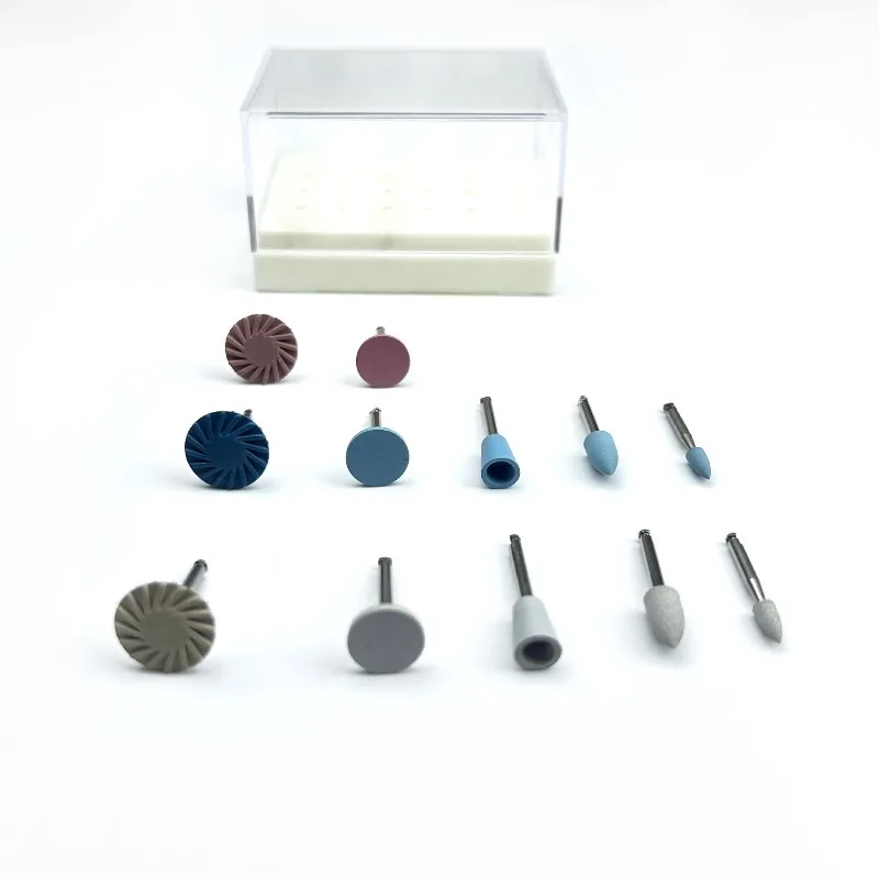 1 Box Ceramic Polishing Kit - Polishing Brush Set with Sanding Heads and Grinding Tools (Boxed)