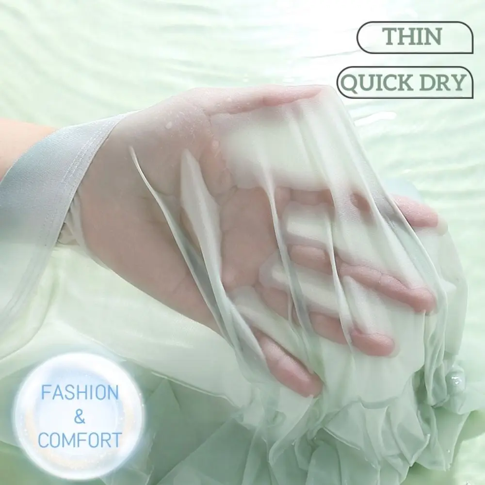 

Удобные ультратонкие трусы-боксеры со средней талией, быстросохнущее прохладное нижнее белье для мужчин, дышащие летние боксеры из ледяного шелка Traval