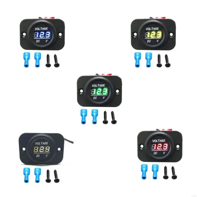 

92MF Цифровой вольтметр Lauge Tester Share Display для пластмассы для автомобилей