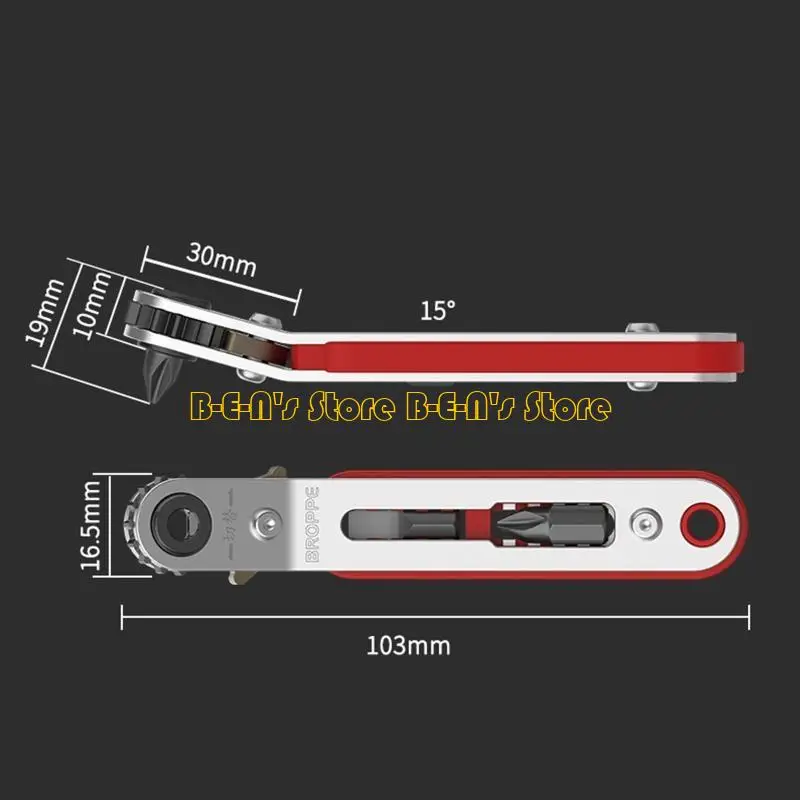 Y1AD Mini Screwdriver Ratchet Wrench 1/4