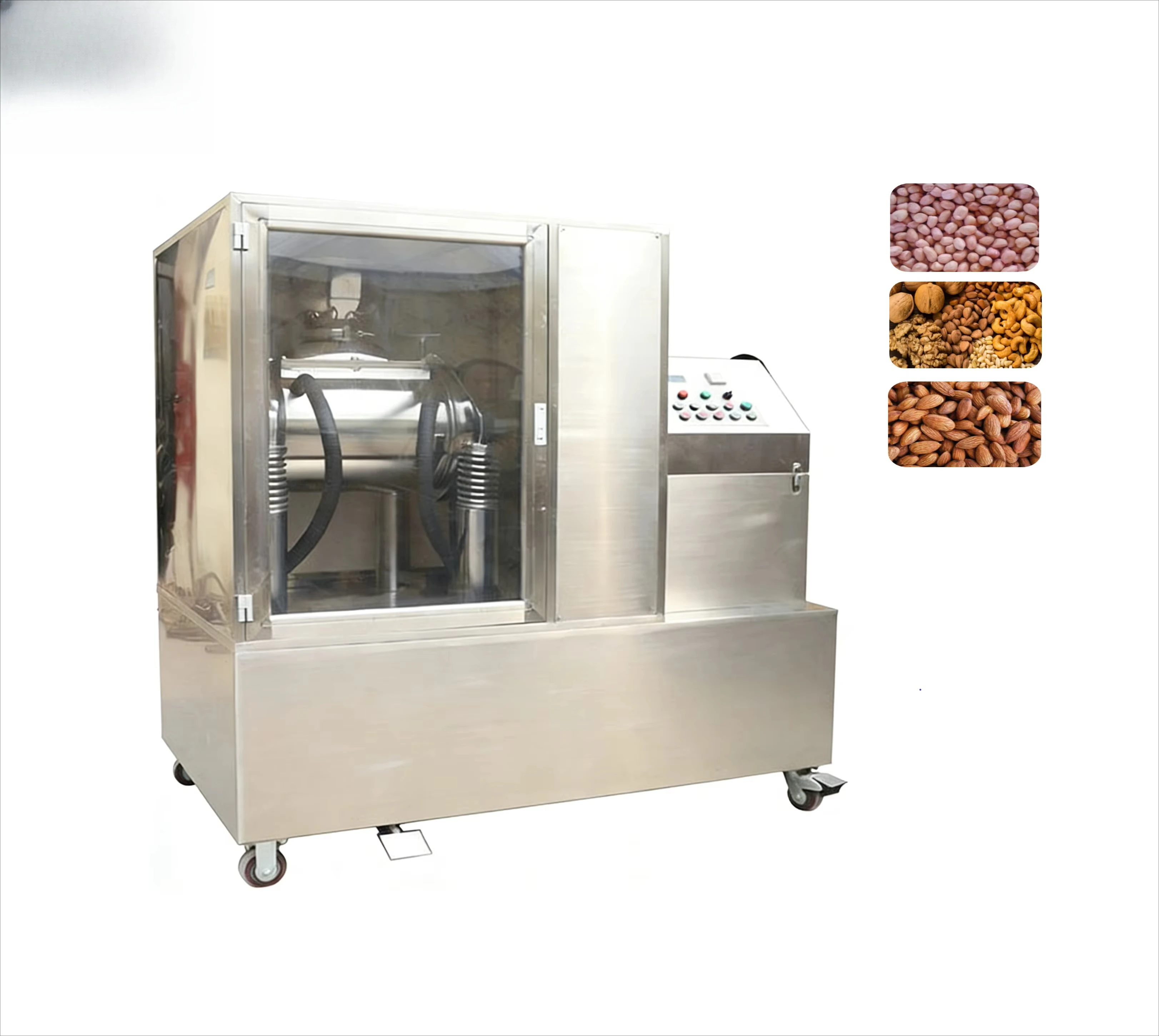 Multifunctional Ultra-Fine Oily Material Grinder High-Efficiency Grinding Machine for Peanut Walnut Sesame