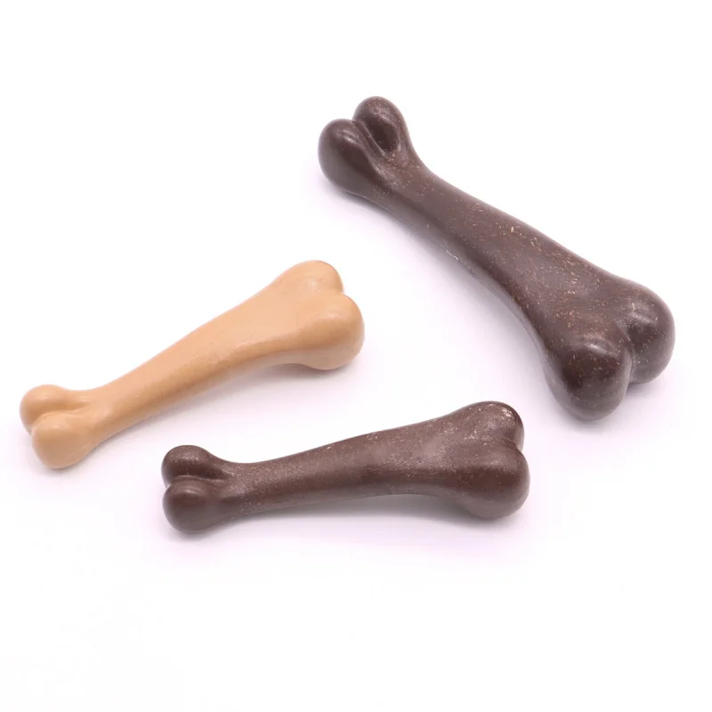 

Dog Self-Hi Relieving Stuffy Beef Flavor Simulation Bone Molar Rod Pet Bite-Resistant Toy