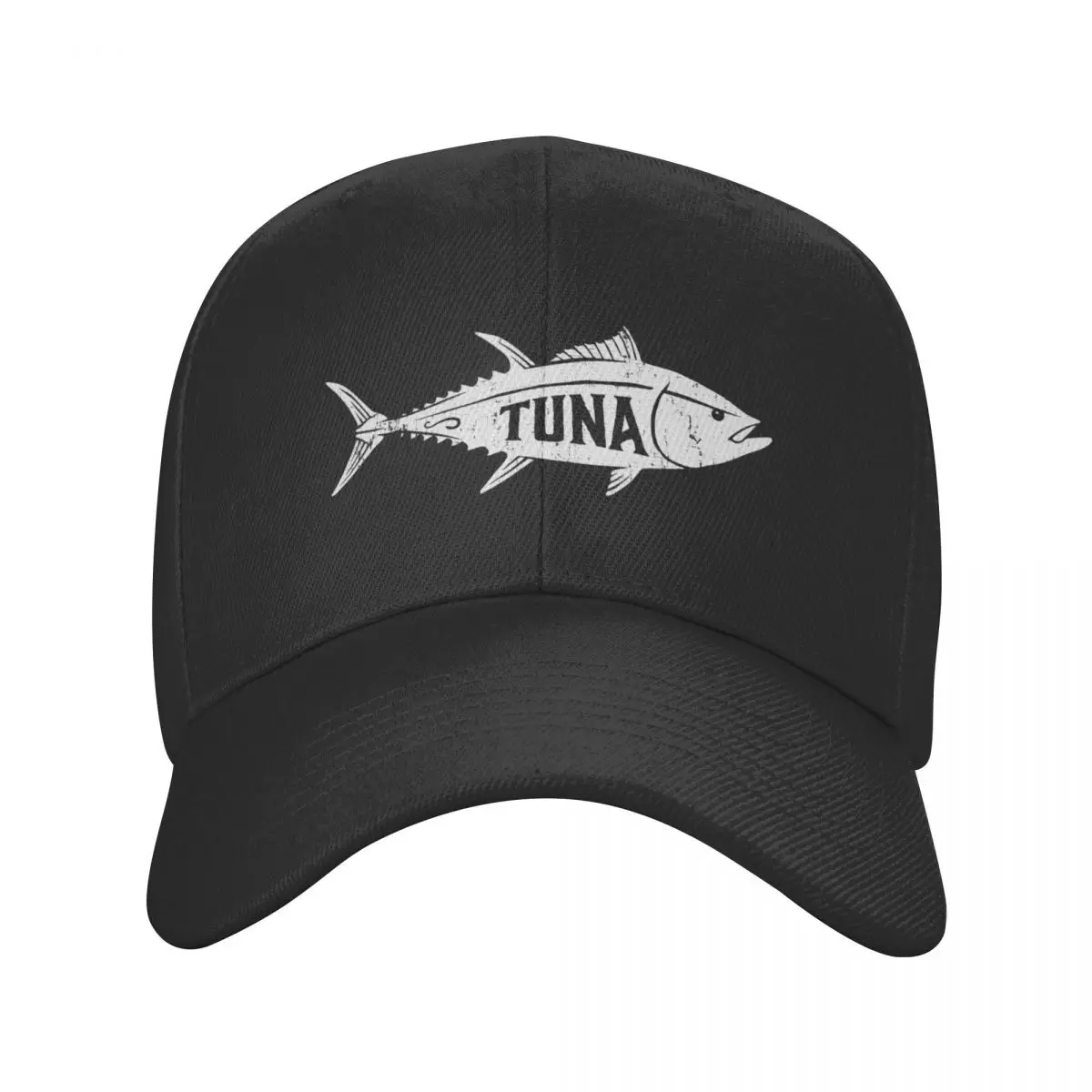 Tuna Fish fishing Fishermen Vintage Distressed Baseball Cap Kids Hat Hat Man For The Sun Hip Hop Caps Male Women's