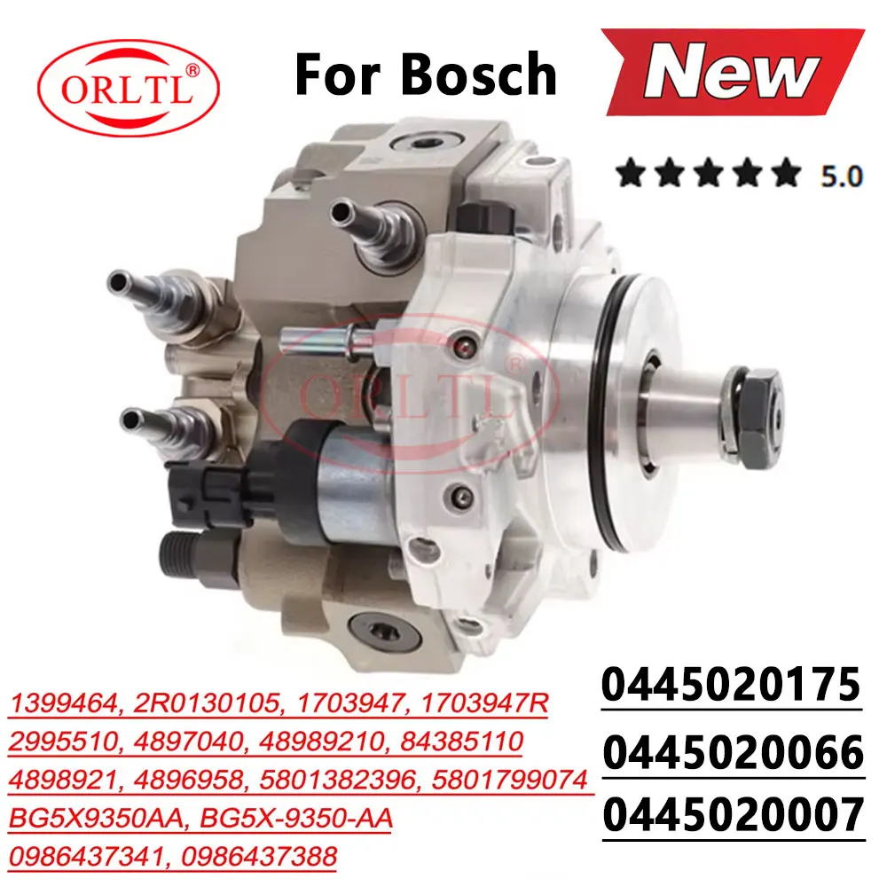 ORLTL 0445020175 COMMON RAIL DIESEL PUMP 5801382396 0445020066 High Pressure Fuel Pump 0445020007 for BOSCH CASE DAF FORD IVECO