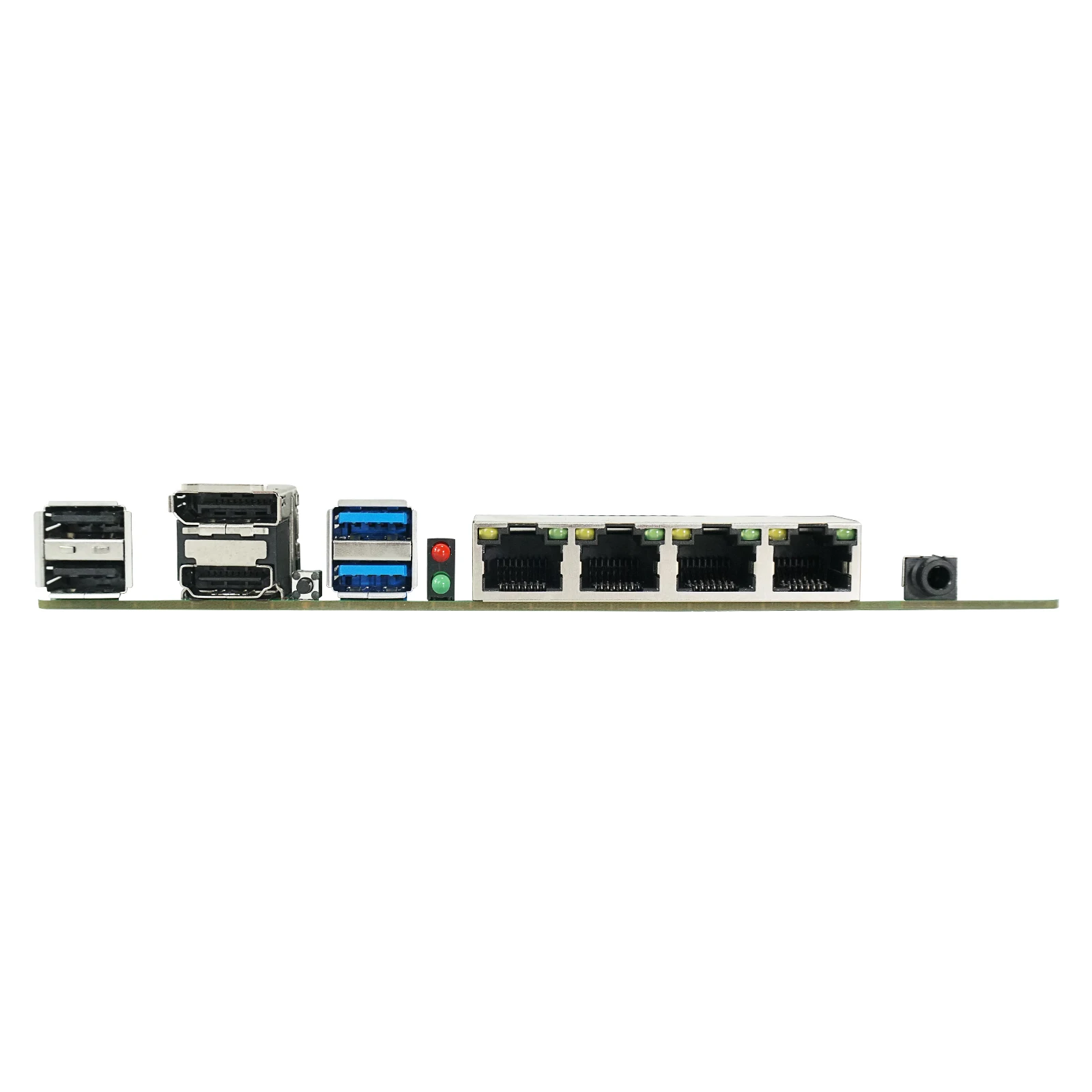 Scheda madre NAS Intel N150 N100 di 12a generazione 6 alloggiamenti 6 * SATA3.0 4 * 2.5G i226 PCIE X1 1 * DDR5 4800 MHz Scheda madre Firewall ITX con percorso morbido