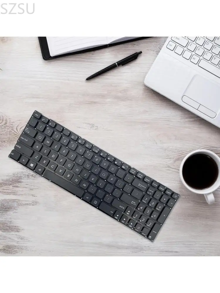 

SZSU Аксессуары для ноутбуков X541 X541U X541UA X541UV X541S X541SC Сменная английская клавиатура без подсветки Американская