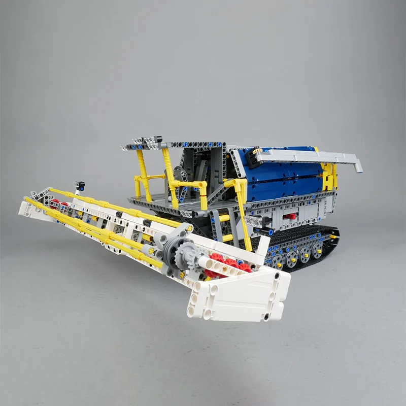 Colheitadeira combinada de 3929 Uds., máquina agrícola modelo C 42055, creación MOC personalizada, juguetes de bloques de construcción, juguete para regalo