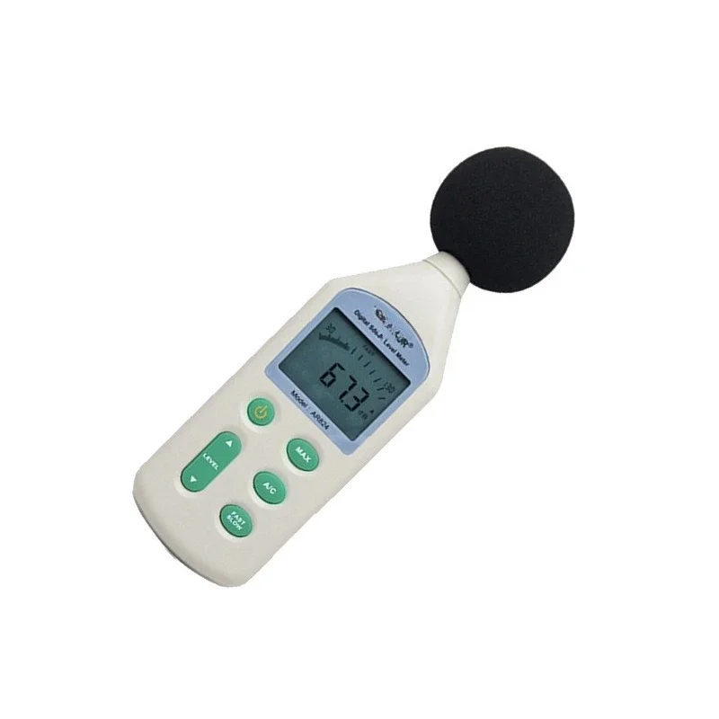

AR824 handheld noise meter, industrial noise tester, volume decibel meter