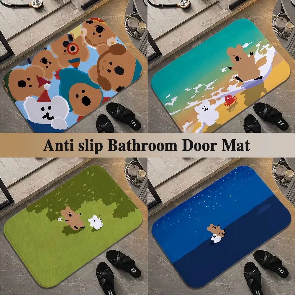 

Cartoon Dinotaeng Floor Mat Printed Large Carpets Living Room And Bedroom Carpets Bathroom Anti Slip Door MATS Small Carpets