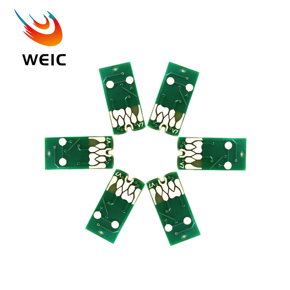 6Color/Set T0801-T0806 ARC Chip for Epson Stylus Photo PX800FW PX810FW PX820FWD PX830FWD R285 RX585 RX685 Printer
