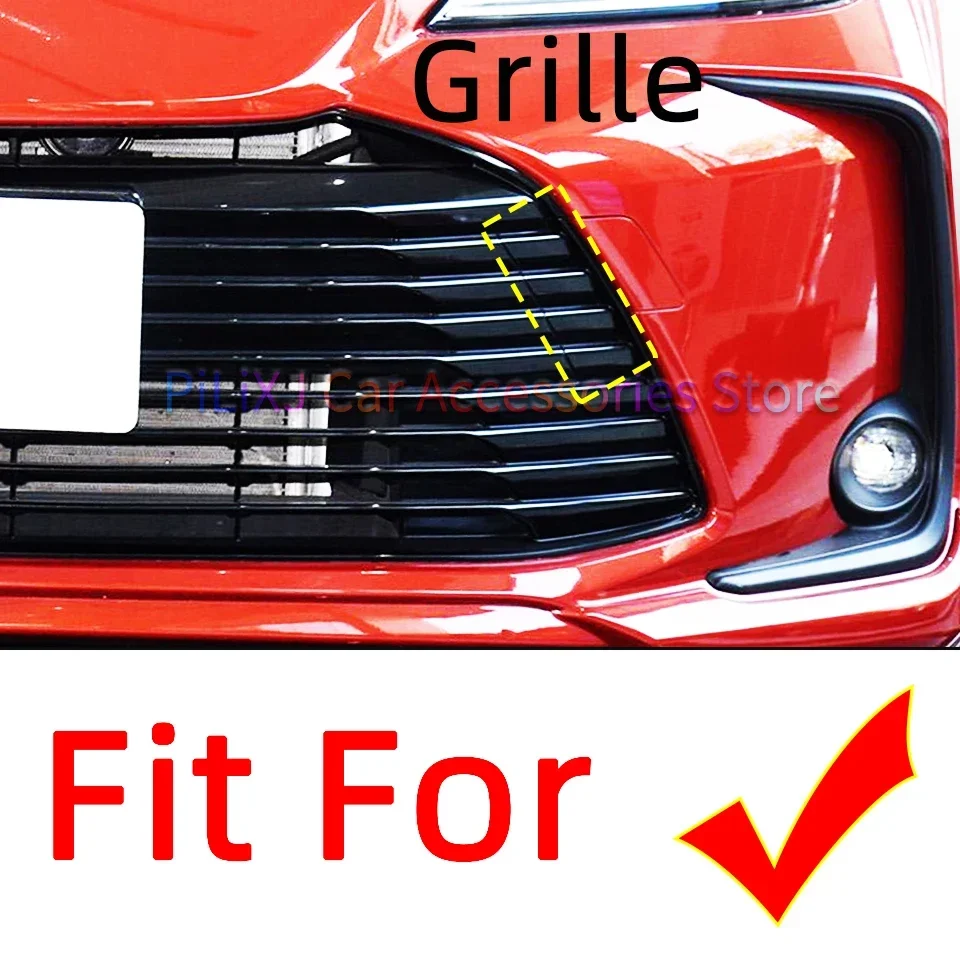 Auto Front Bumper Towing Hook Eye Cover Cap For Toyota Corolla Altis Sedan 2019 2020 2021 Tow Hook Hauling Trailer Lid Garnish - Image 3