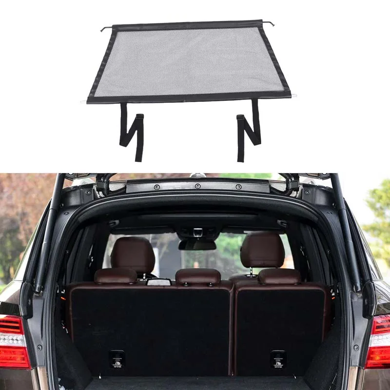 

For Mercedes Benz ML300 320 350 400 2013-2016 car interior modification accessories, trunk safety isolation and protection net