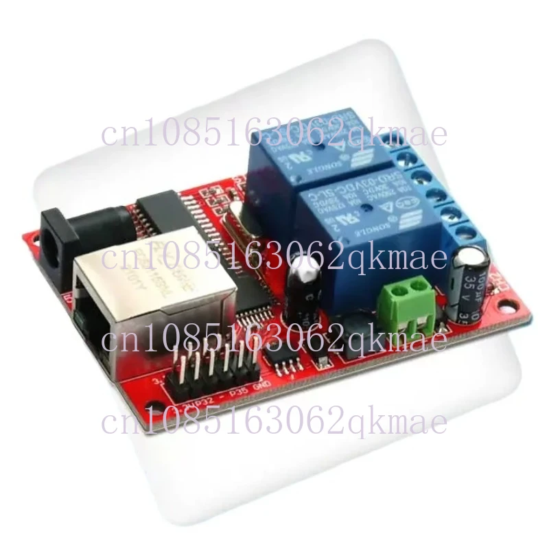 

LAN Ethernet 2-Way Relay Board Delay Switch TCP/UDP Controller Module WEB Server