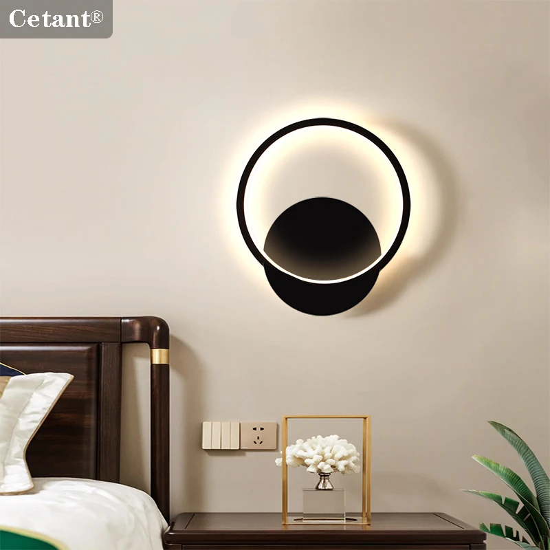 

Modern LED Wall Lamp Bedside Round Square Lights Living Room Bedroom Hallway Entryway Dinging Room Home Decor Led Wall Sconces