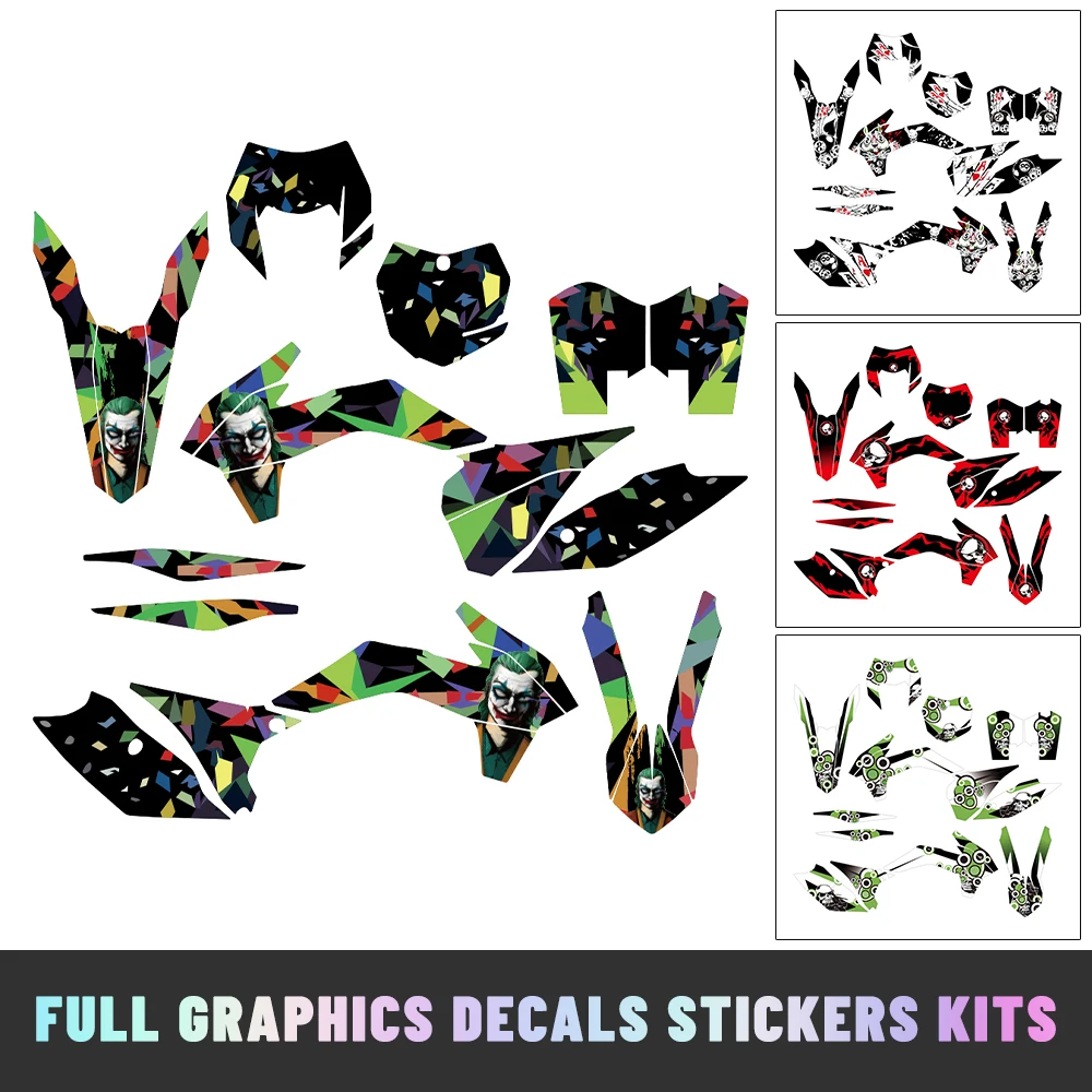 

Мотоциклетные фоновые графические наклейки, наклейки, подходят для KTM EXC XCW XCF-W 2014-2016 125 200 250 300 450 500