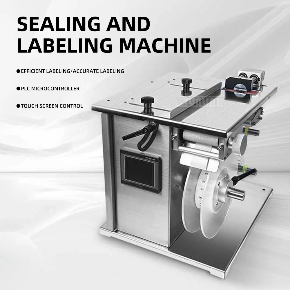 Label Applicator for Packaging, For Boxes, Right-Angle Labeling Small Automatic Machine Multi-Functional