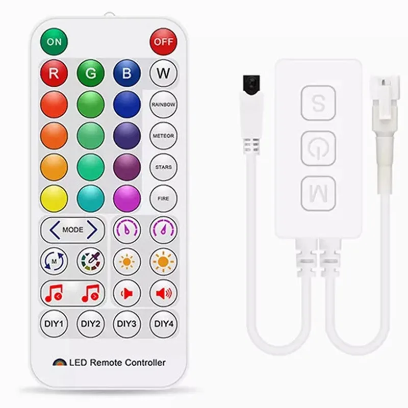 Magic Music WiFi LED Controller SP511E SP611E SP601E SP602E SP608E SP621E per WS2812b WS2811 RGB LED Strip Smart APP Controller