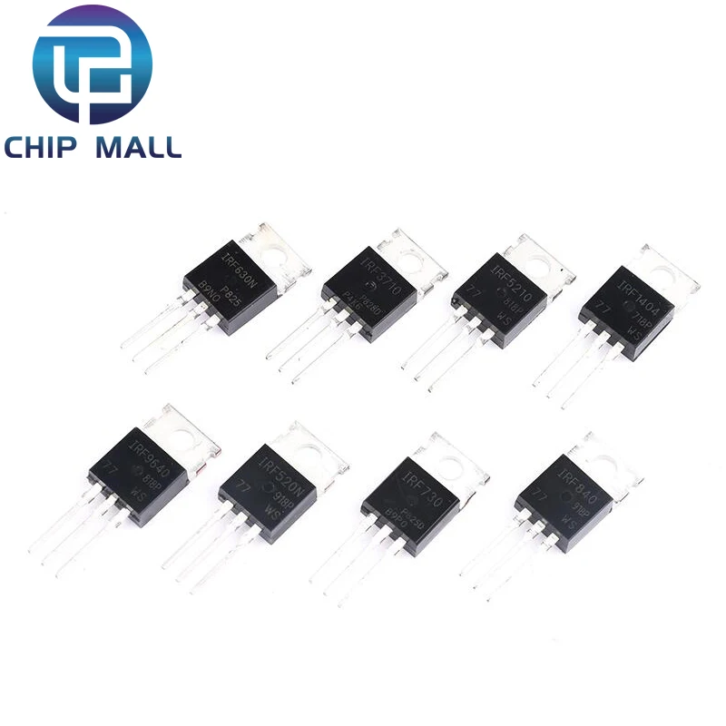 

10PCS/LOT IRF3710 IRF5210 IRF5305 IRF9530 IRF9540 IRF9610 IRF9630 IRF9640 IRF3710PBF IRF5210PBF IRF9640PBF IRF8010 IRF8010PBF