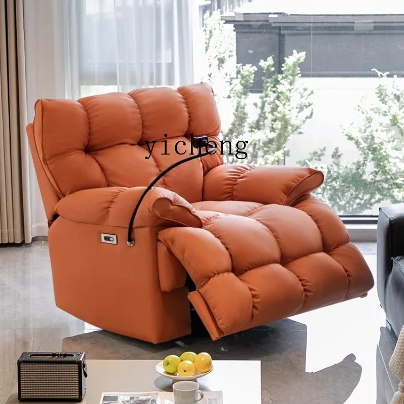 

X5-7 first class sofa single rotating reclining and sleeping electric function lazy sofa rocking chair