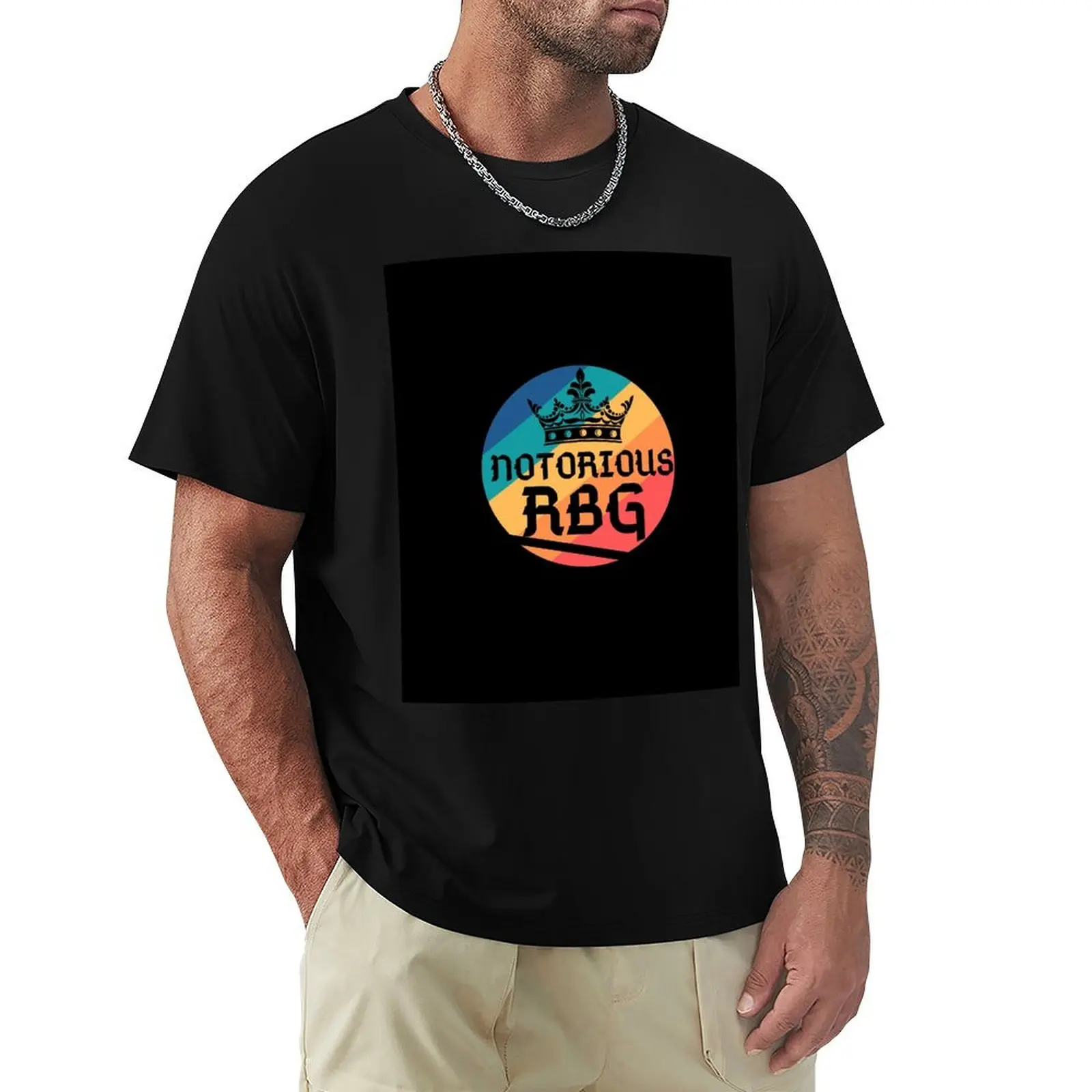 

Notorious RBG T-Shirt All Match Basic Short Sleeve Top