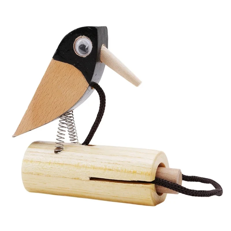 Orff Percussion Toys Bird Caller Bird Caller Traditional Bird Rattles Clappers Castanets Early Musical Education Instrument