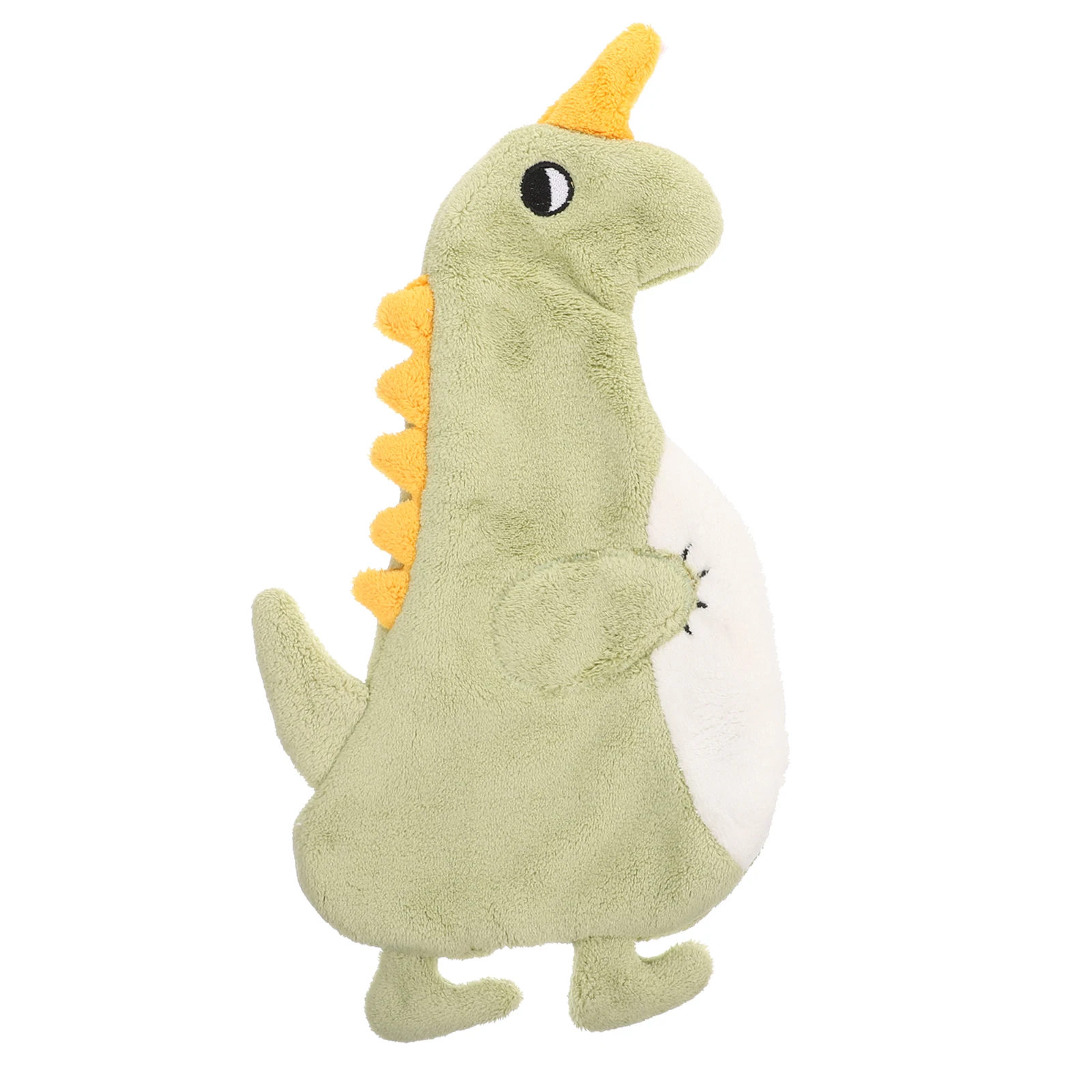 

Dinosaur H Cartoon Hanging Convenient Wipe Towel Reusable Coral Fleece Kitchen Bathroom Quick Dry Absorbent Soft Cloth