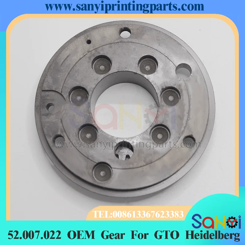 52.007.022 Plate Cylinder Gear For Heidelberg GTO Printing Machine Parts