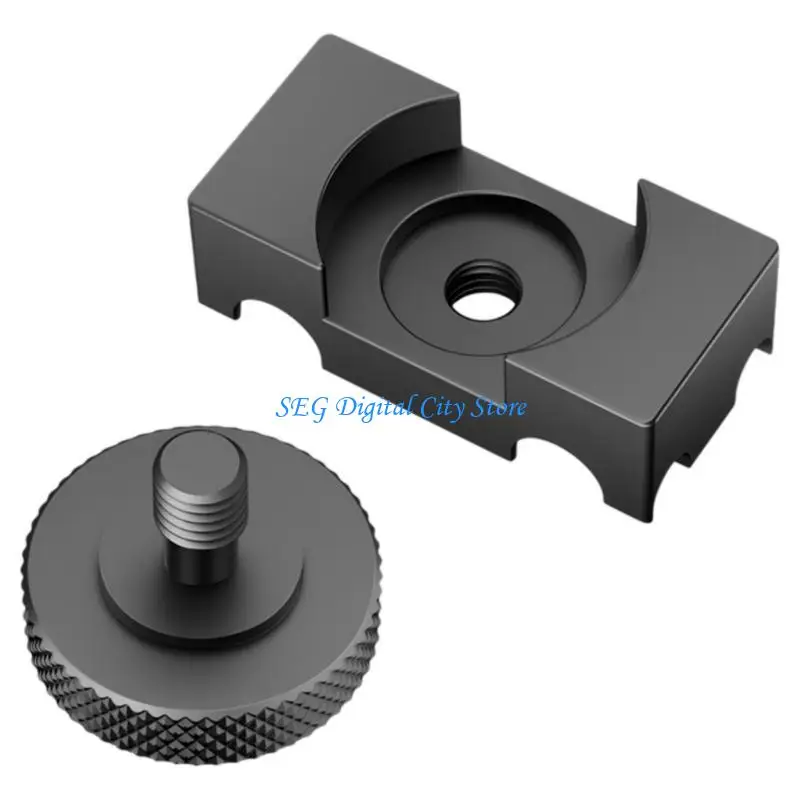 U75B Reinforced Cable Clip Clamp For DSLR Cameras Ensures Stable Connection