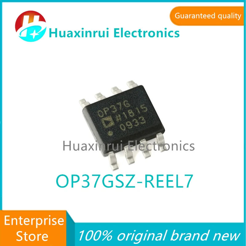 OP37GSZ-REEL7 SOP-8 100% original brand new screen printed OP37G low noise precision high-speed operational amplifier chip OP37G