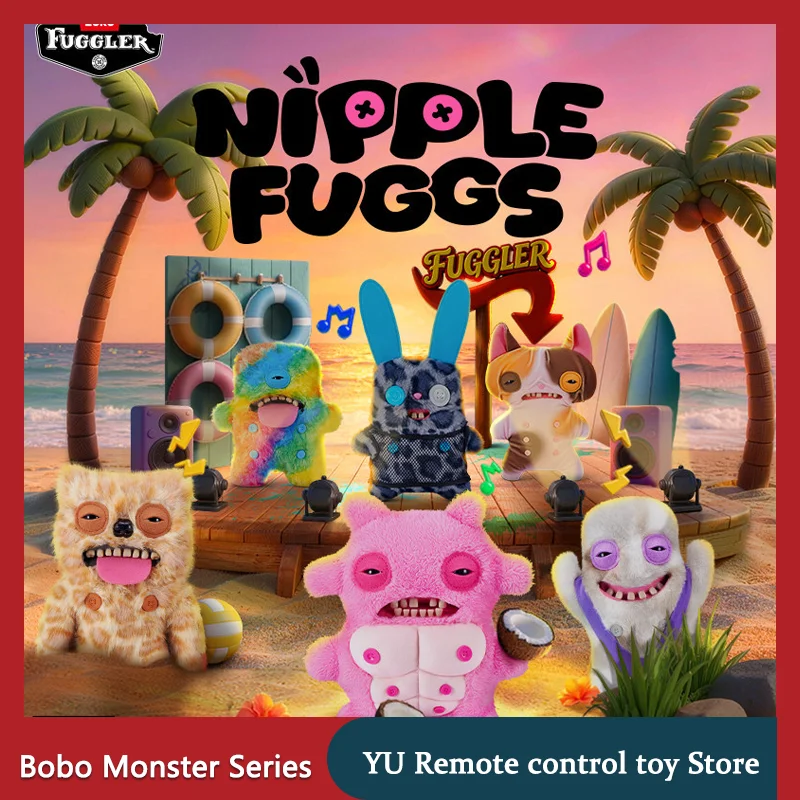 

New Fuggler Funny Ugly Monster Plush Toy Ugly Cute Trendy Collectible Plush Doll Novelty Decorative Toy For Adult Collectors