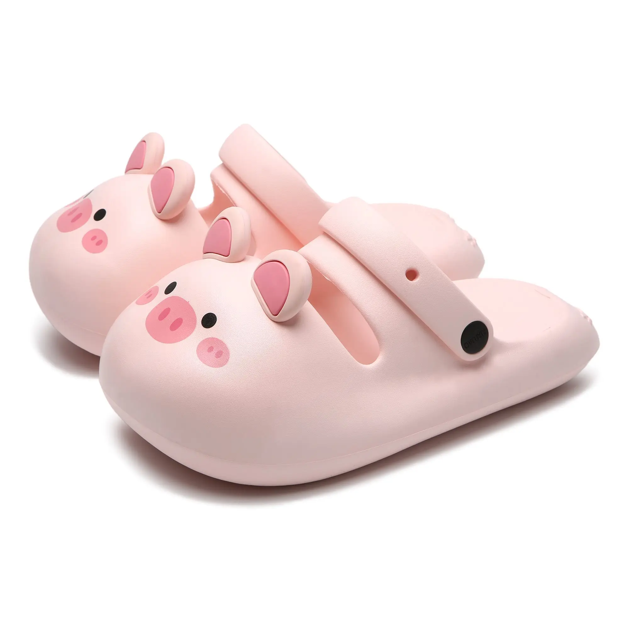 Cute Animal Pig Shoes for Women 2026 Newest Indoor Outdoor Beach Clogs Fashion Closed Toe Piggy Sandals image 2