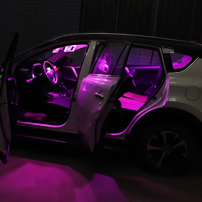 لتويوتا أفينسيس T25 T27 2003 - 2016 2017 2018 سيارة LED لمبات الداخلية قبة القراءة مصباح المرآة البالونية جذع إكسسوارات مضيئة #4