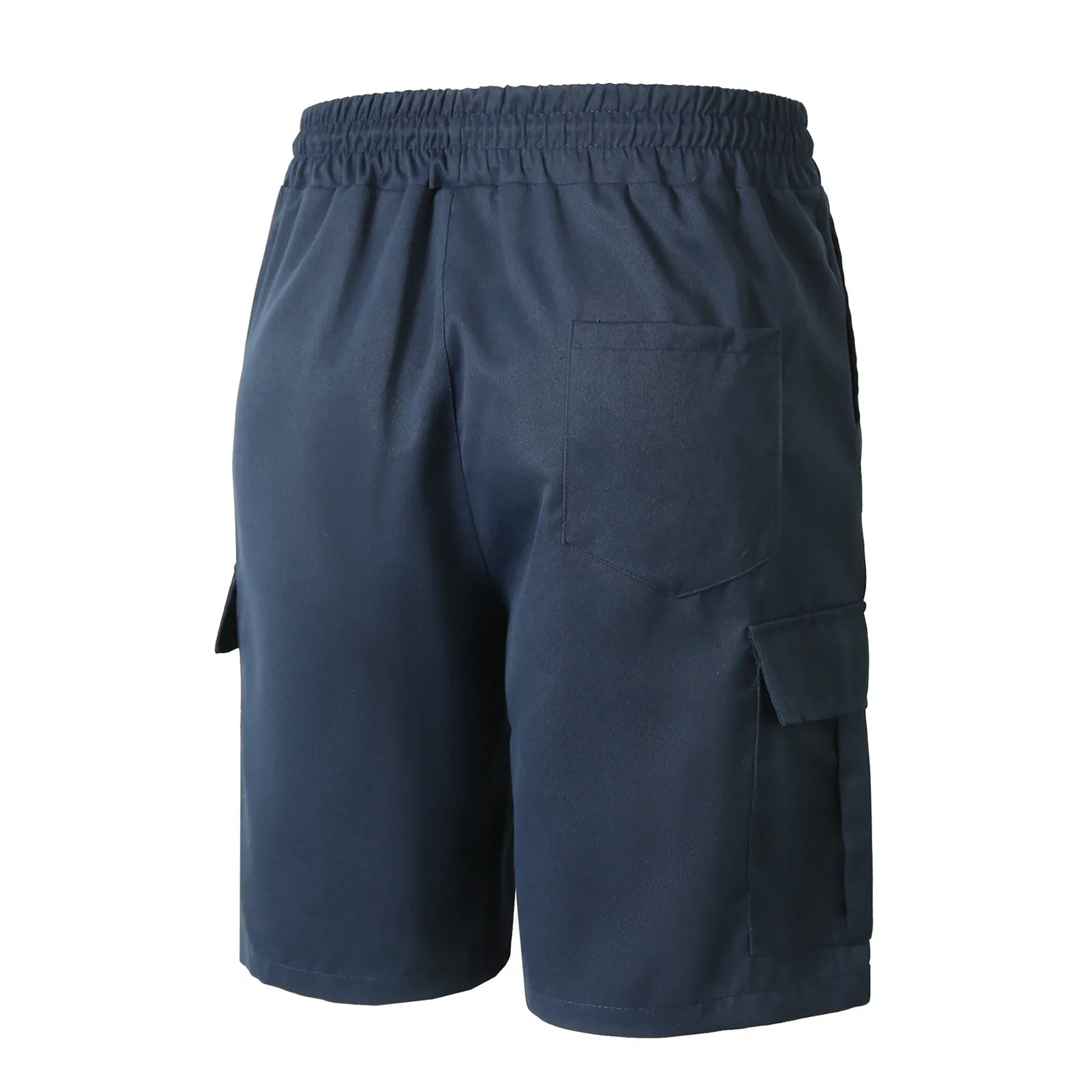 Macacão de cor sólida masculino com cordão casual shorts esportivos masculinos respiráveis shorts bermuda masculina shorts masculinos