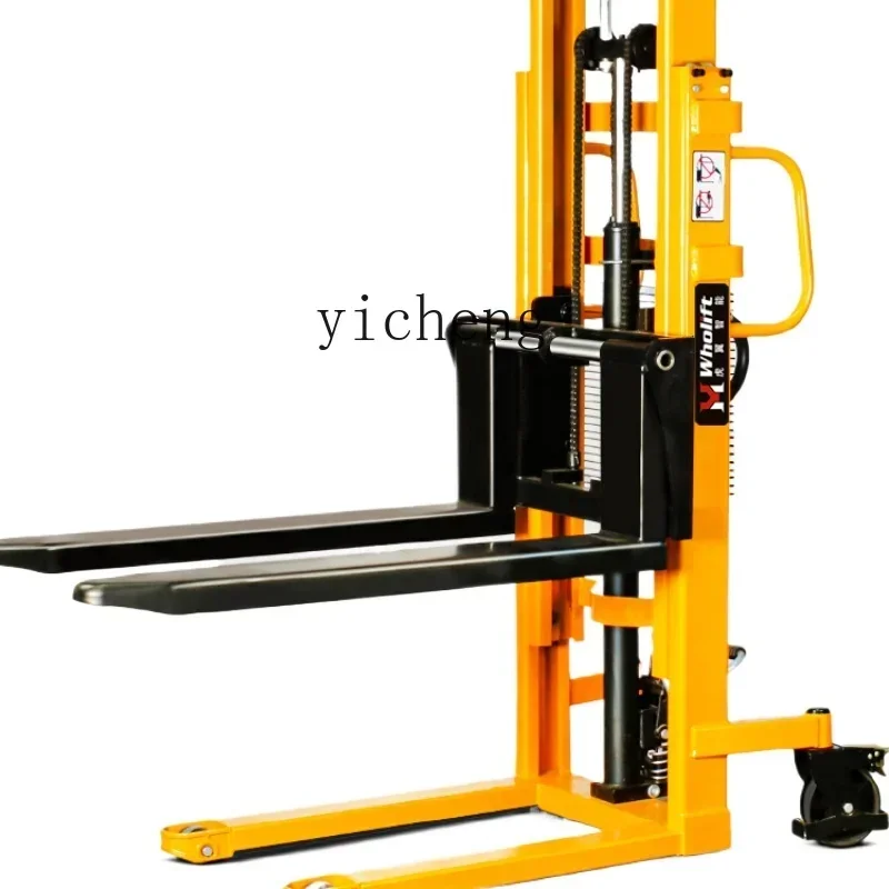

Manual Hydraulic Stacker Small Lift Forklift Handling Trucks Electric