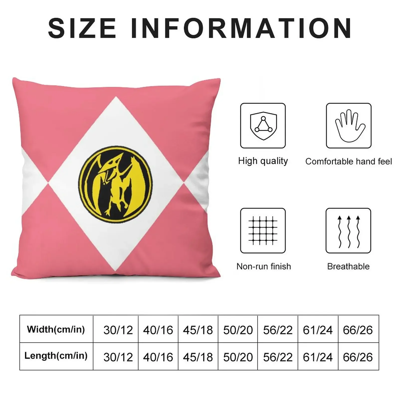 Go Go Pink Ranger Throw Pillow Cushions For Sofa Pillows Aesthetic luxury sofa pillows pillow