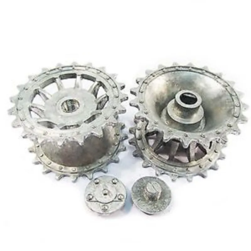 

Mato 1/16 German Tiger I RC Tank Model Updated Metal Sprockets Late Version Spare Parts Accessories MT191 TH00895