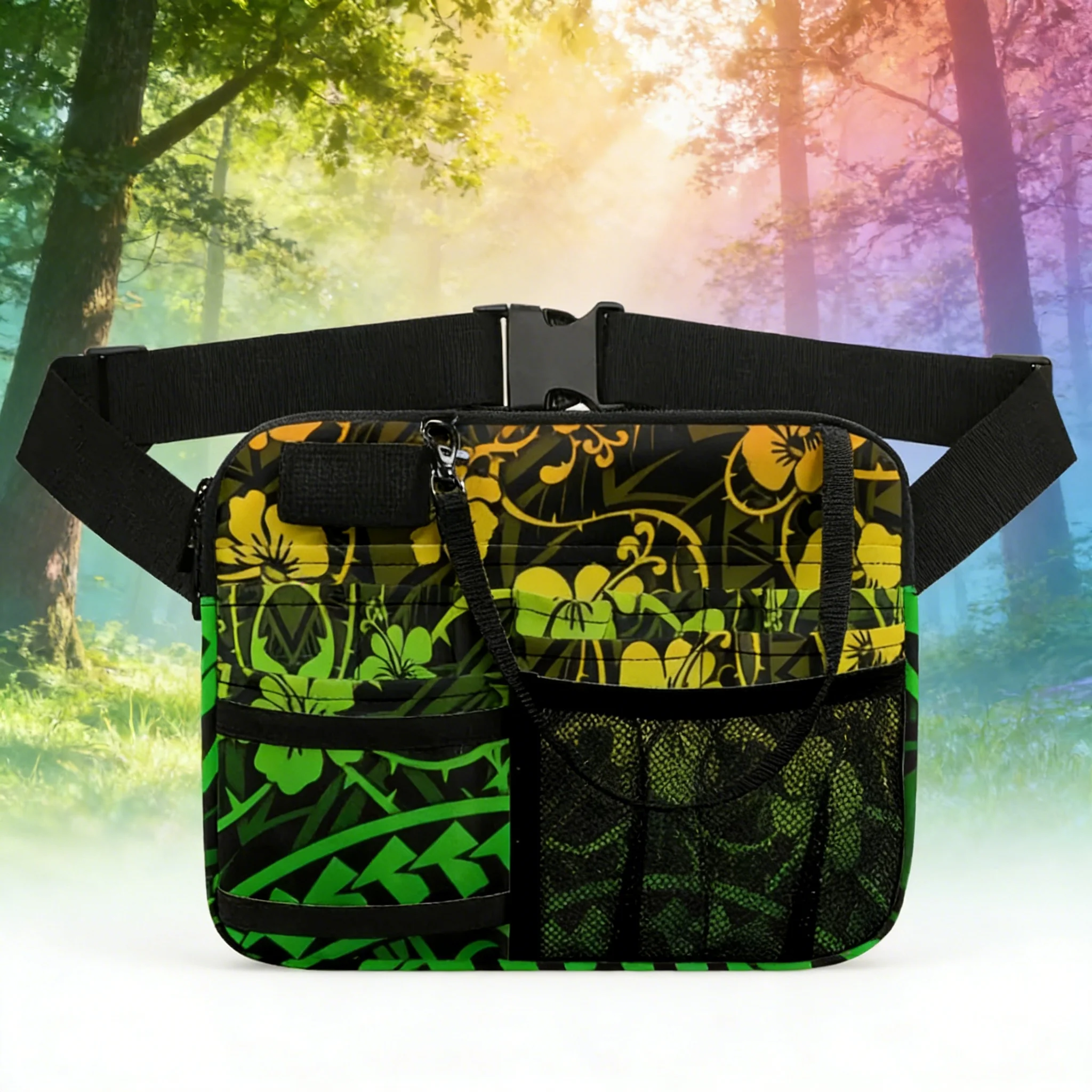 

Nurse Work Organizer Waist Bag, Medical Pattern Fanny Pack, Adjustable for Nurses