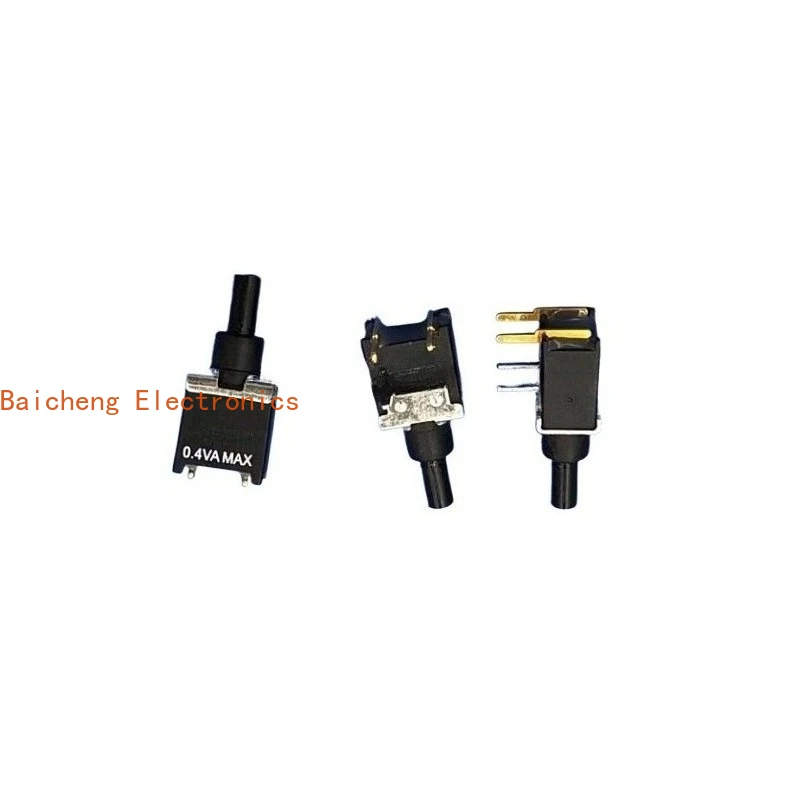 10 قطعة IP67 90 °   زر ضغط القدم المنحني، يلمس الزر الجانبي بخفة، مفتاح 2 دبوس 4 دبوس