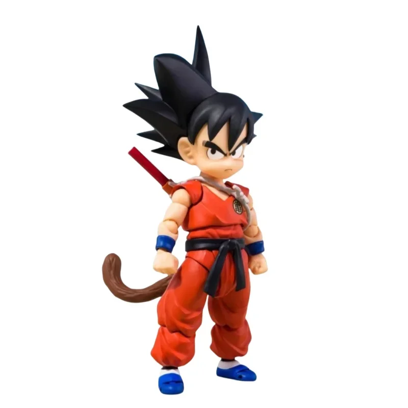 Bandai in Stock Original TNT Limited SHF Dragon Ball Anime Figures SON GOKU INNOCENT CHALLENGER Action Figures Toys Collectible