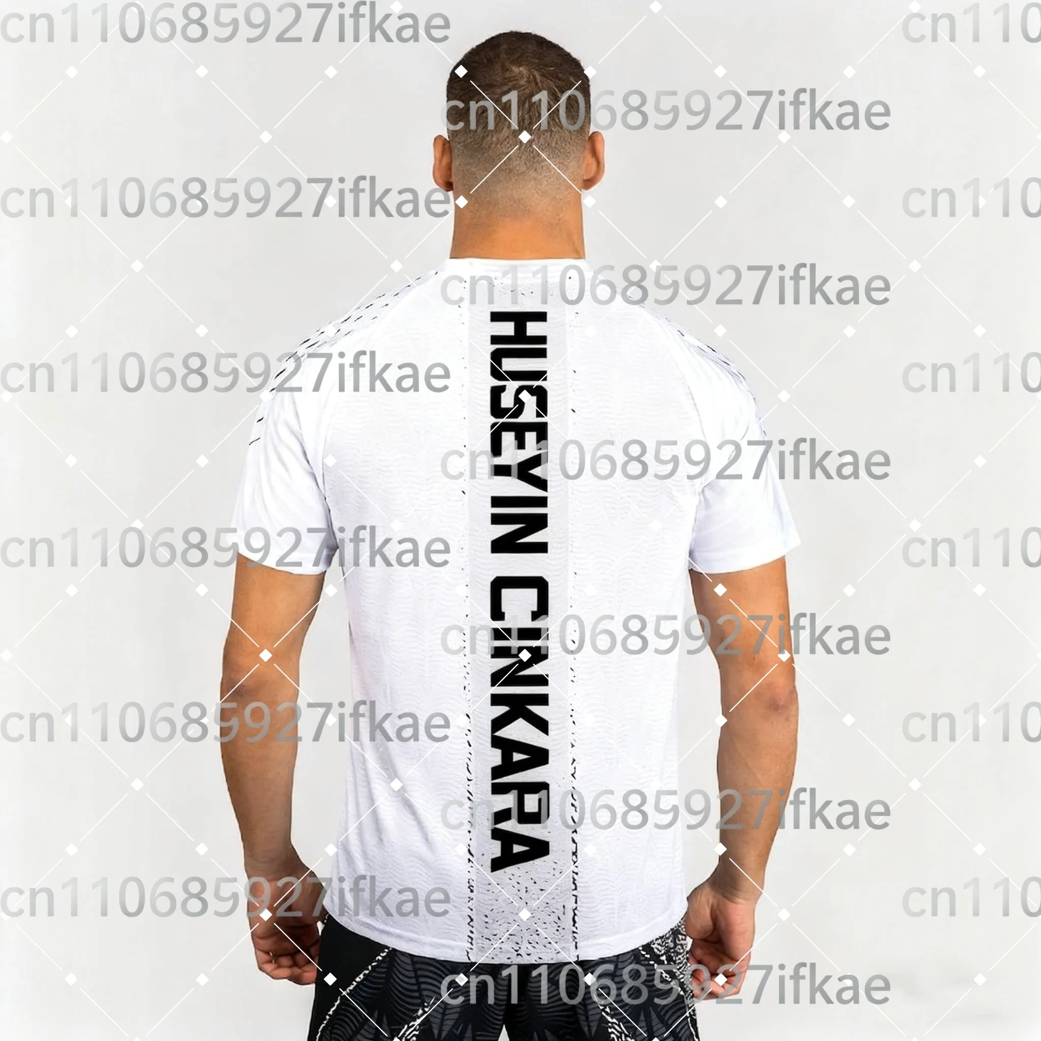 

Boxing Sport Top T-shirt - German HUSEYIN CINKARA's Entrance T-shirt, with 3D Printing T-shirt, Breathable and Quick-drying