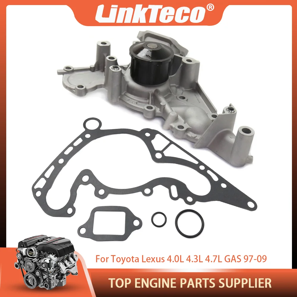 

Engine Parts Water Pump W/Gasket For Toyota 4Runner Tundra Sequoia Lexus SC400 LS400 LS430 4.0L 4.3L 4.7L V6 V8 GAS 97-09 AW9257