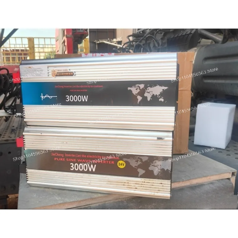 3000W High-Power Pure Sine Wave Inverter, 12V/24V/48V to 220V, Car & Home Battery Converter