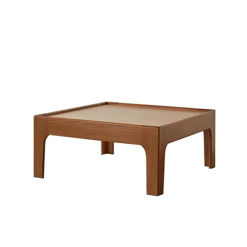 

coffee living room sofa small square retro small apartment designer tea wabi sabi small short